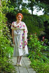 Pansy pashmina