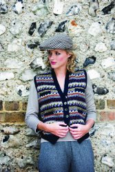 Spot tuxedo waistcoat