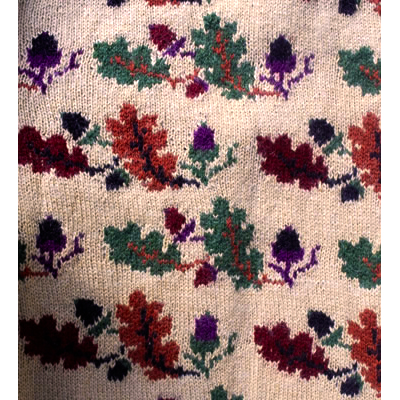 Acorn Shawl-collared Jacket detail