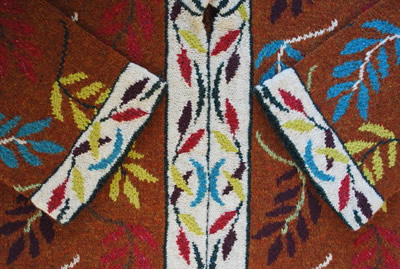 Ash Leaf Kimono detail
