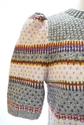 Dotty Short-Sleeved Sweater