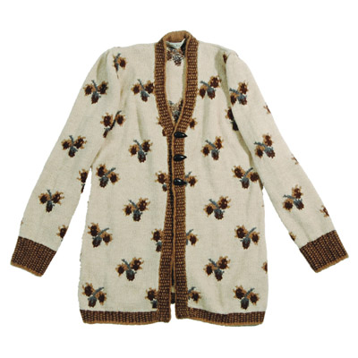 Hazelnut V-neck Jacket