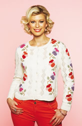 Pansy Chain Cardigan by Sasha Kagan