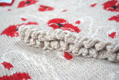 Poppy Cardigan detail