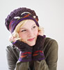 Leafy Scarf Set
