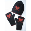 Hearts Beanie & Mitts