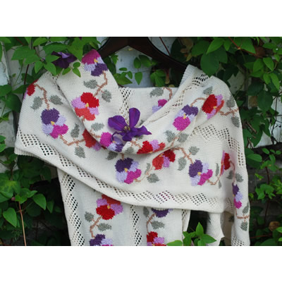Pansy Pashmina