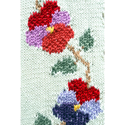 Pansy Pashmina detail