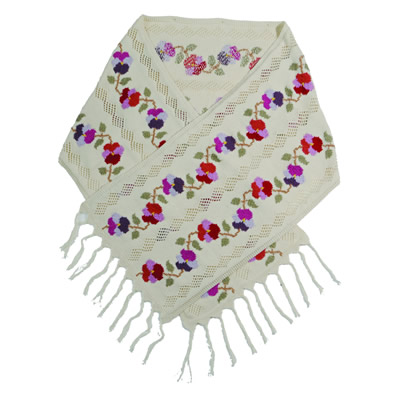 Pansy Pashmina