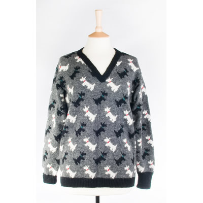 Scotty Dog Sweater