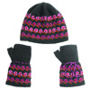 Bavarian Flower Beanie & Fingerless Gloves