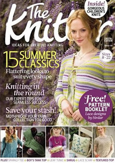 The Knitter magazine cover The Knitter magazine cover